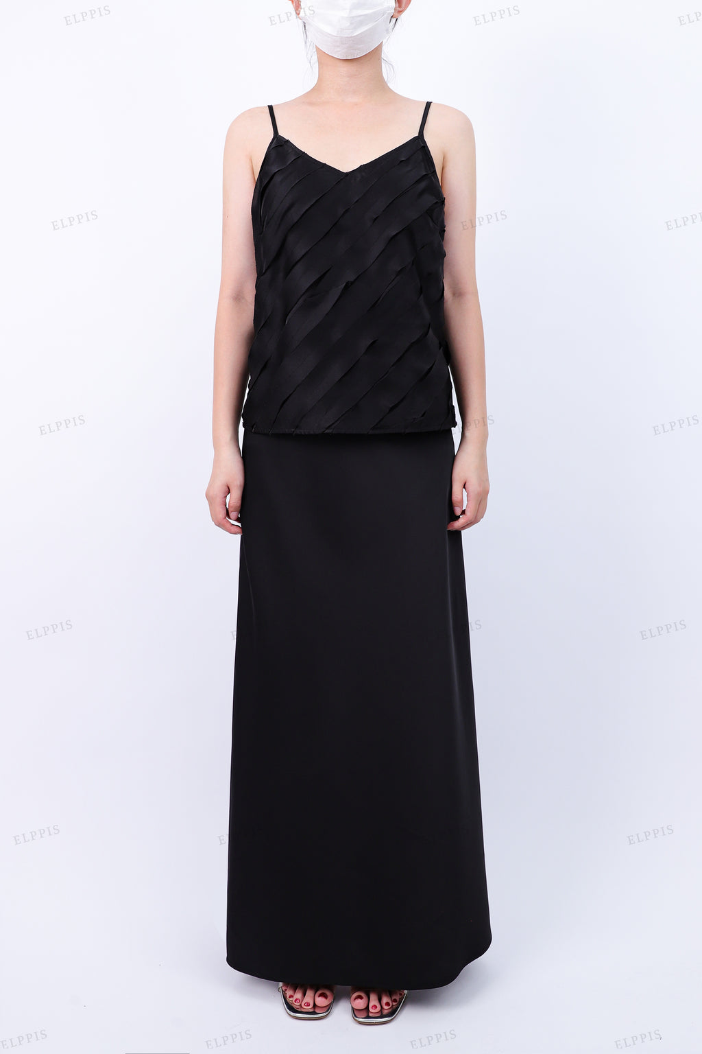 WFW012V Ruffle Cami Top