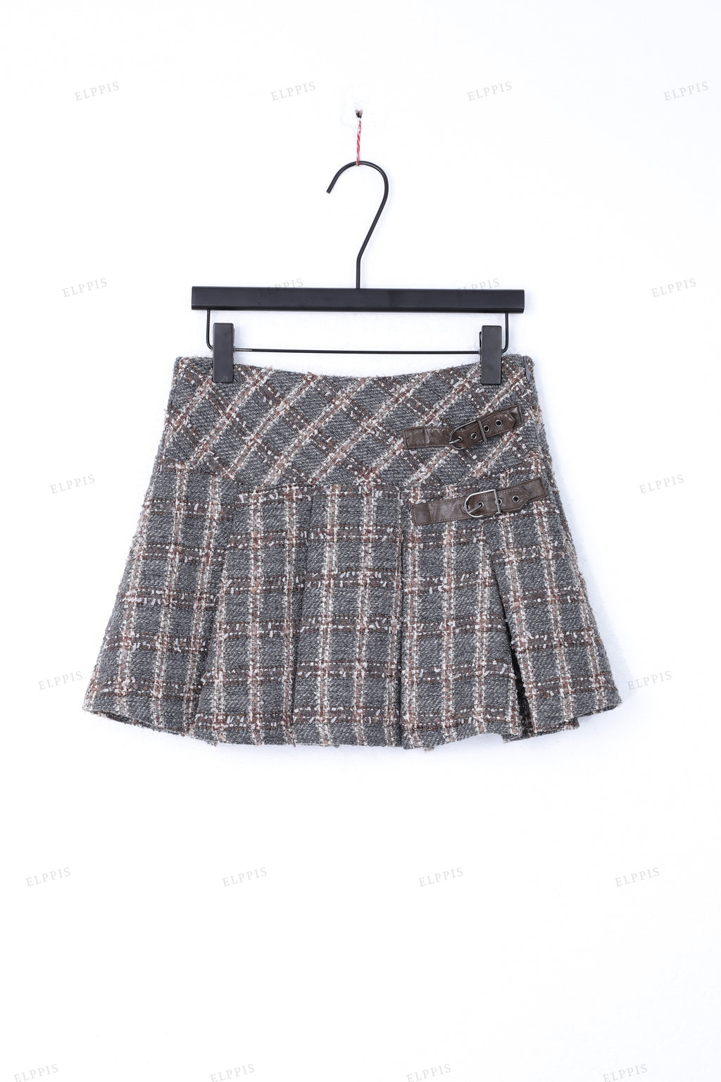 WFW051 Tweed Quilted Blazer and Skirt Set