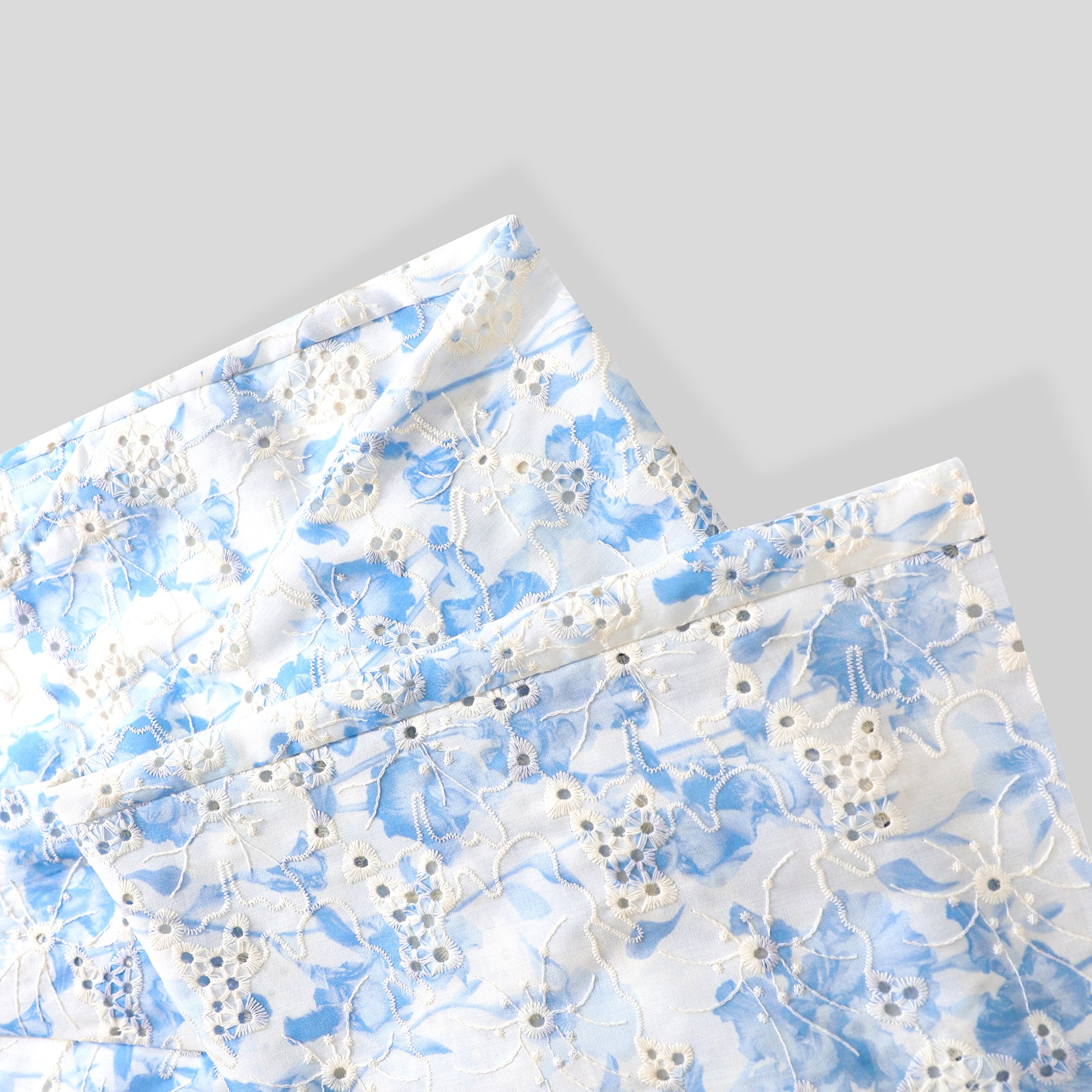 WZUA1008- Eyelet Lace Cami Crop and Pants Set