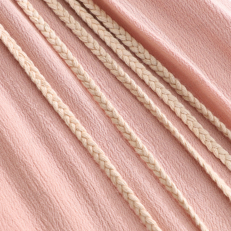 WZBA1067 Handwoven Rope Tank Dress