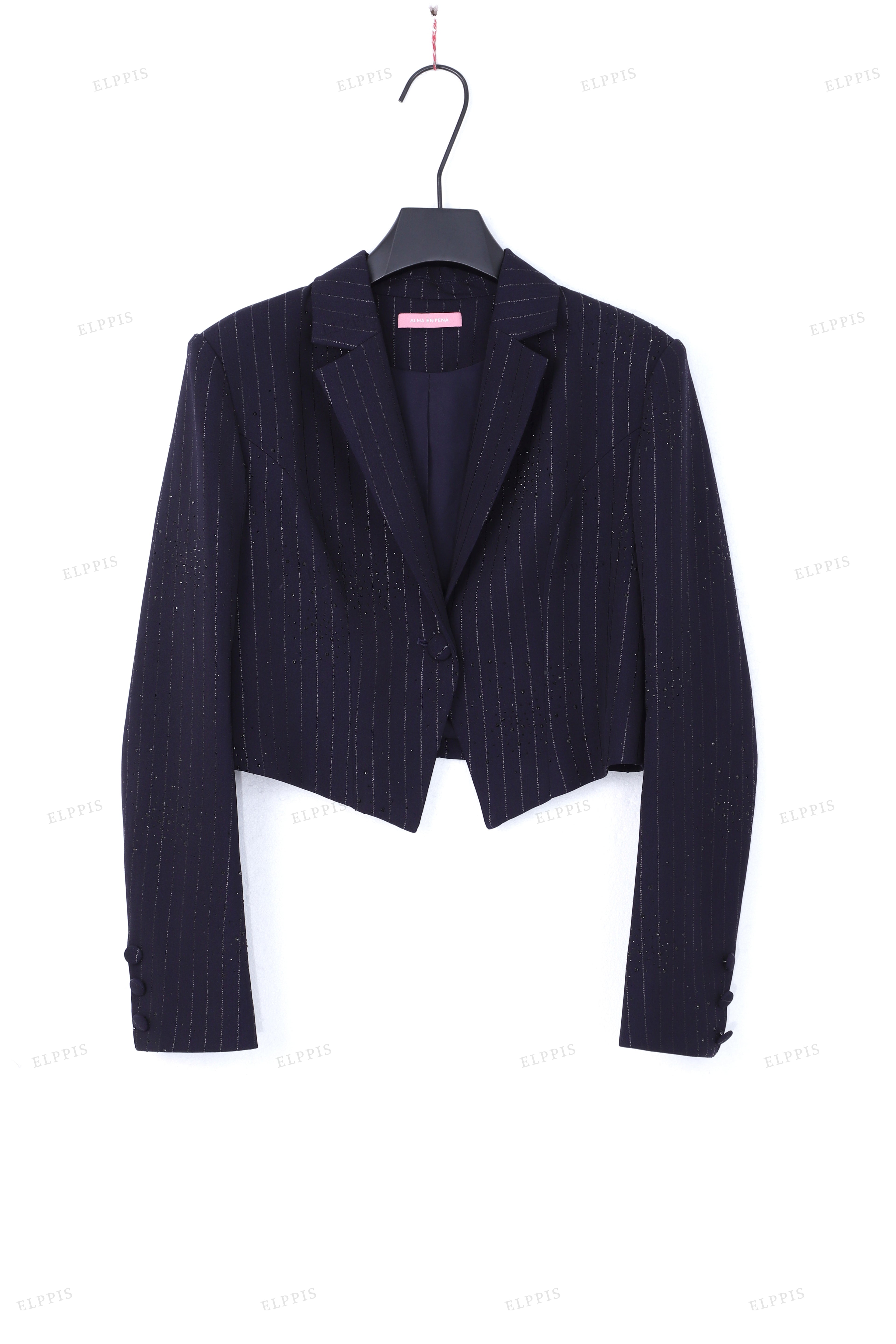 WFW110 Stripes Blazer and Pants Suit Set