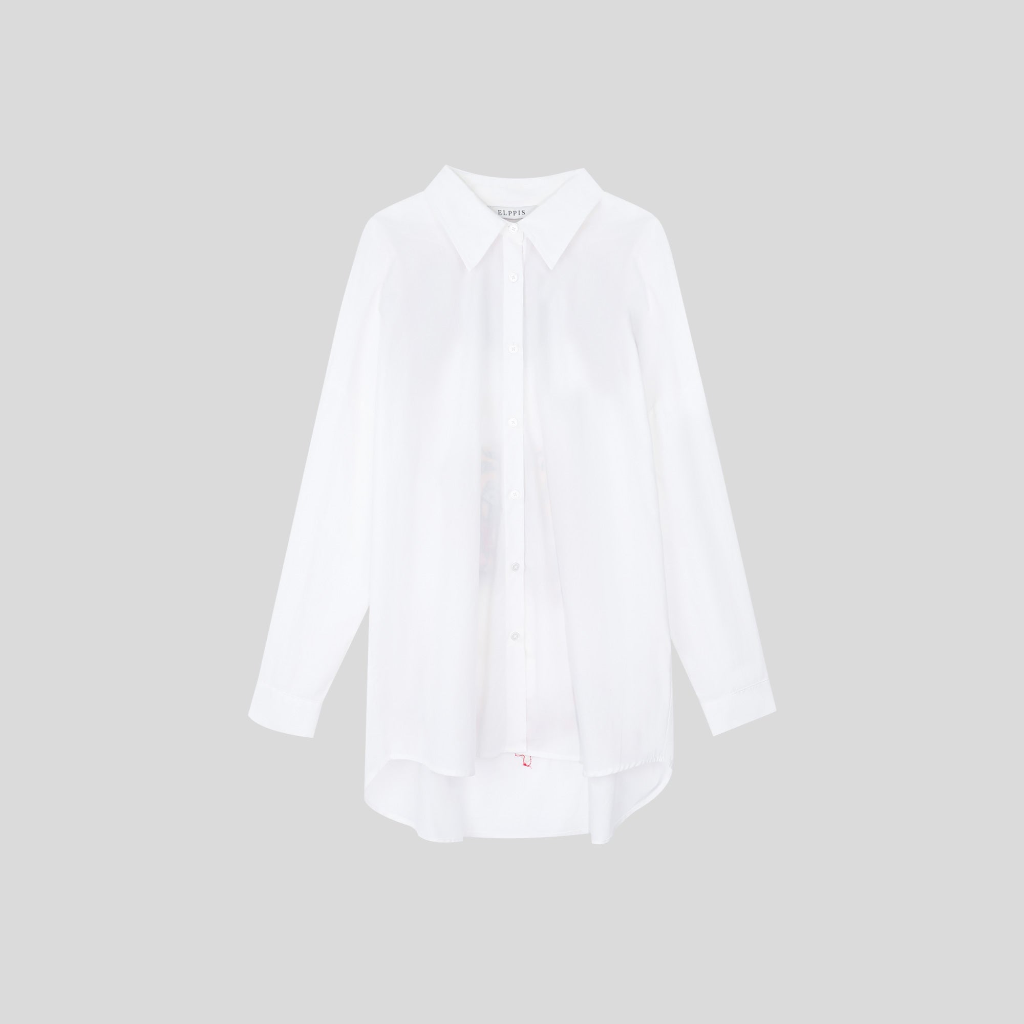 WZTA1104-Oversized Embroidered Shirt Dress