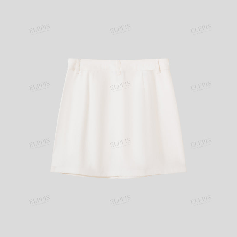 WZQA129 Embroidered Mini Skirt