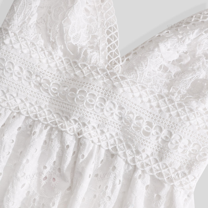 WZBA1029 Lace Camisole Long Dress