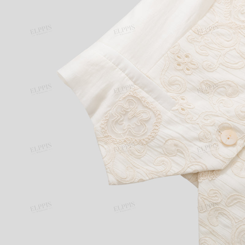WZUA1189 Embroidery Waistcoat Vest Outerwear