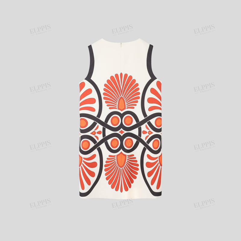 WZBA1359 Geo Prints Short Dress