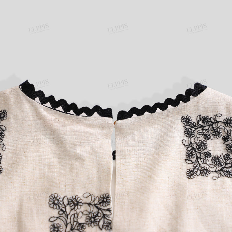 UA1046-Q Embroidered Tank and Maxi Skirt Set