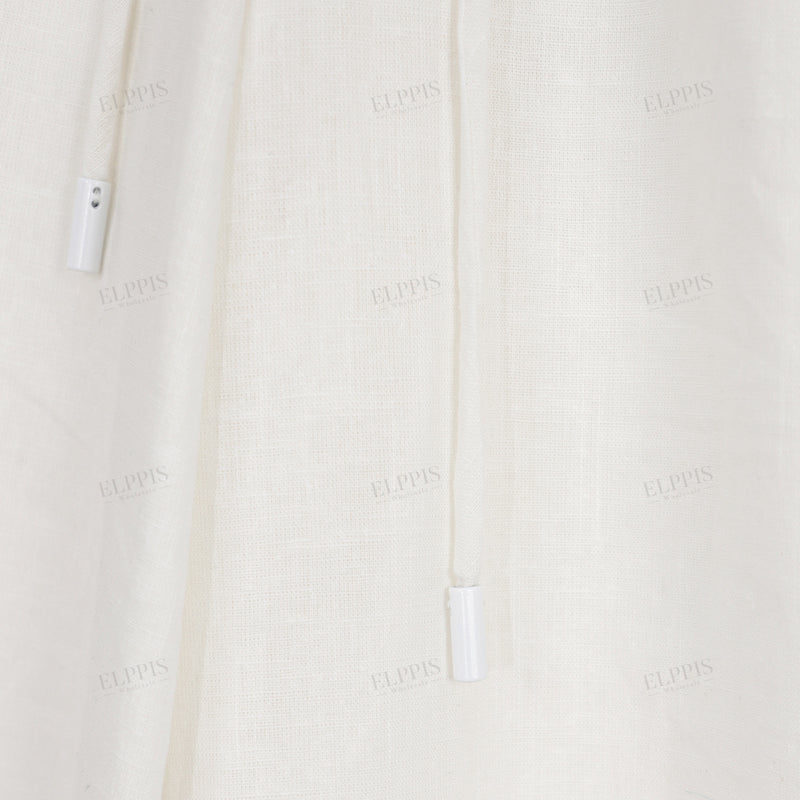 WZUA1053 Embroidered Blouse and Pants Set