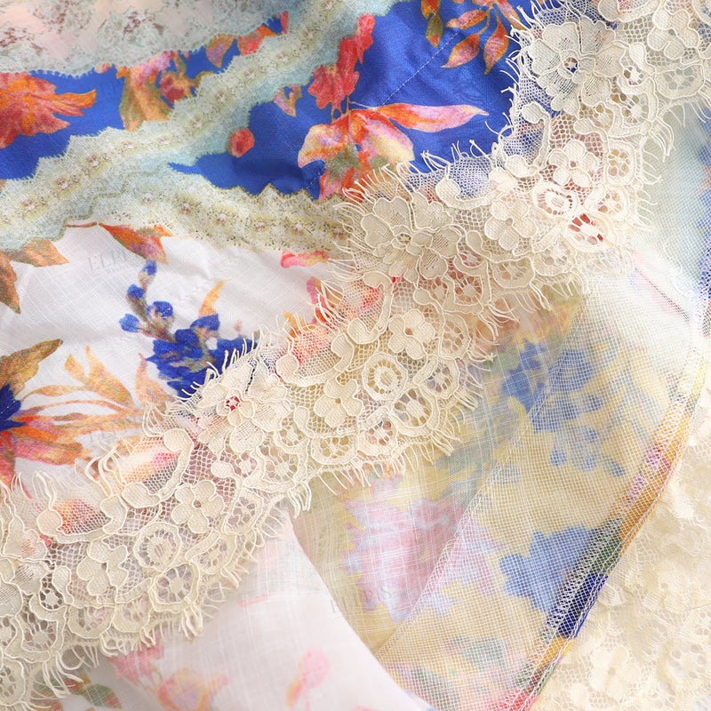 WZBA1087 Floral Cami Short Dress