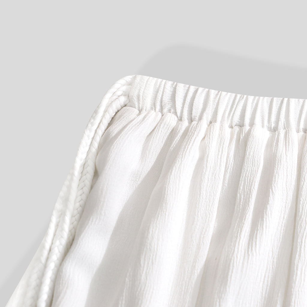 WZUA1070-Boho Sheer Two-Piece Maxi Skirt Set