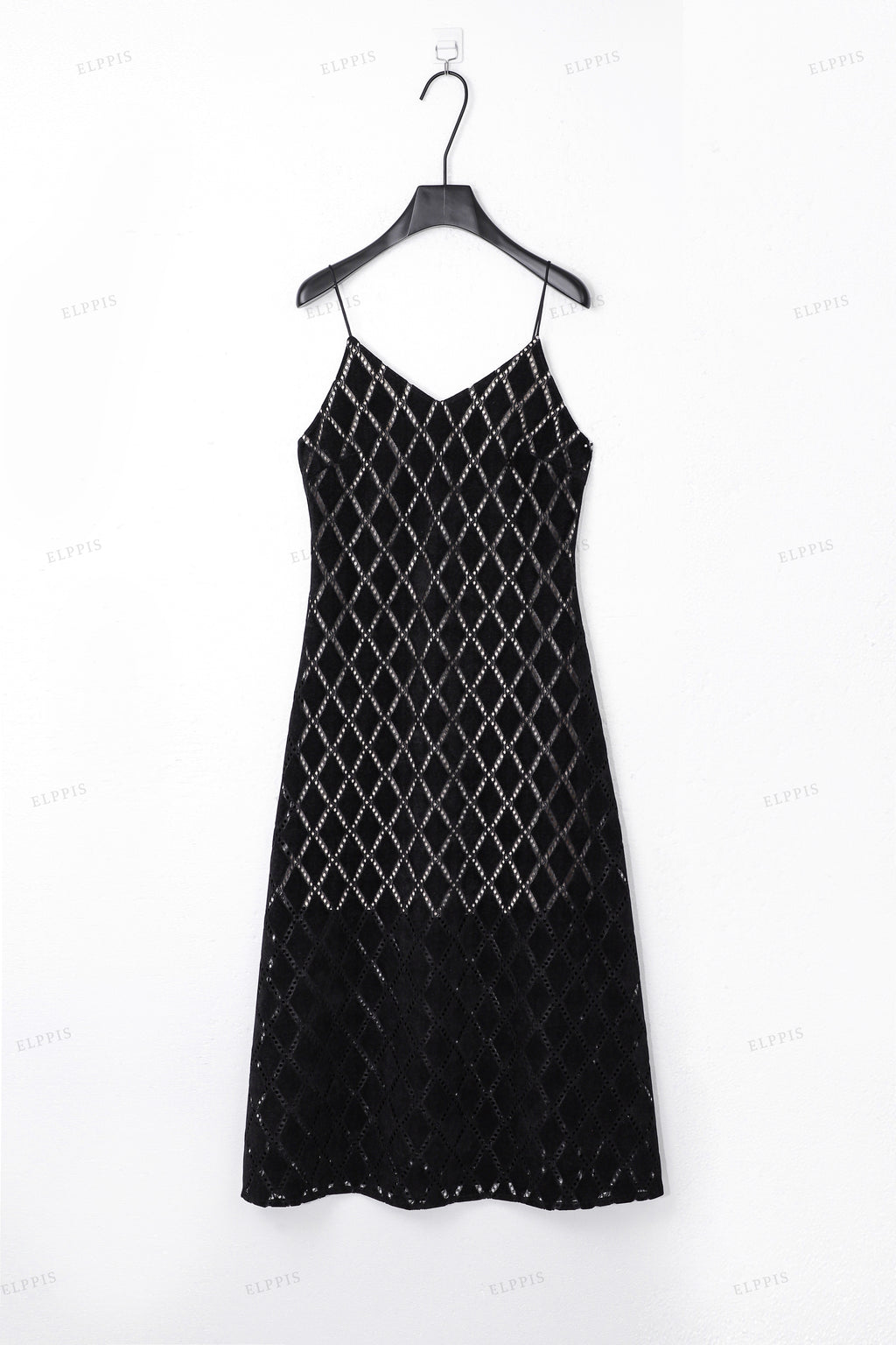 WFW019B Sheer Slip Long Dress