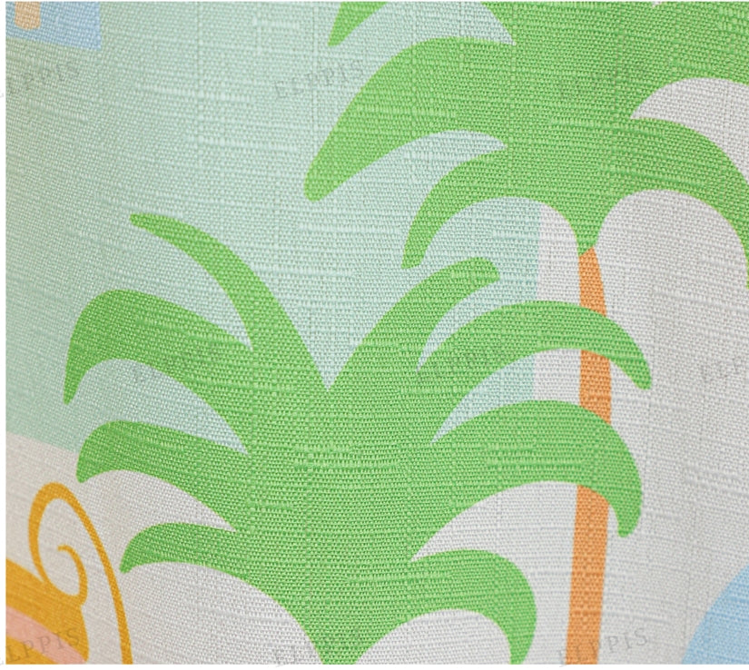 WZPA1323 Tropical Prints Long Pants