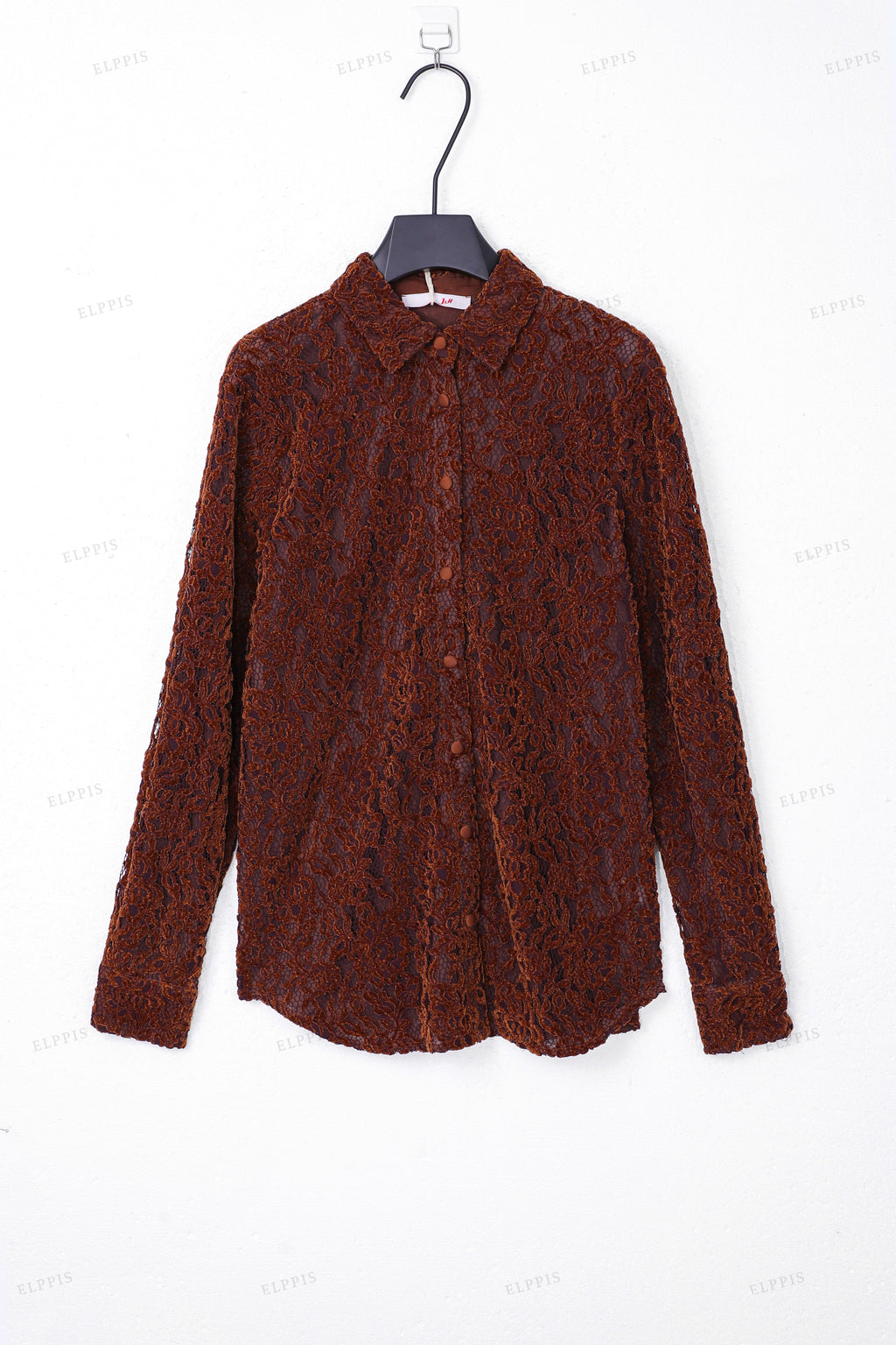 WFWT018 Lace Embroidery Shirt