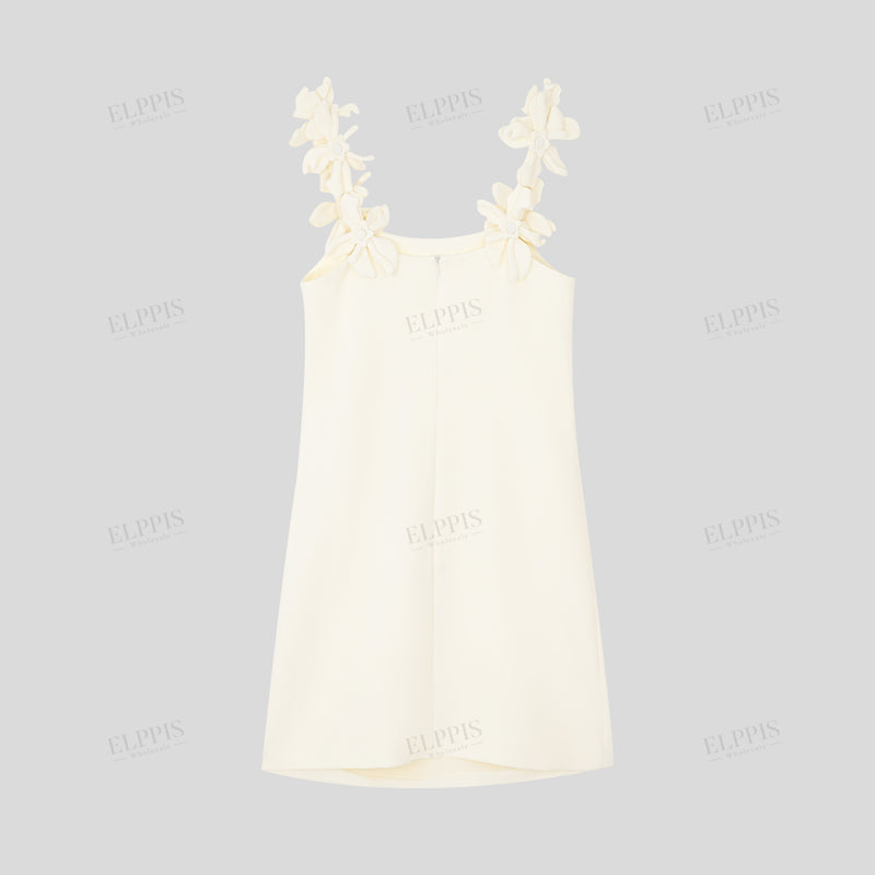 WZBA1131 3D Flower Short Dress