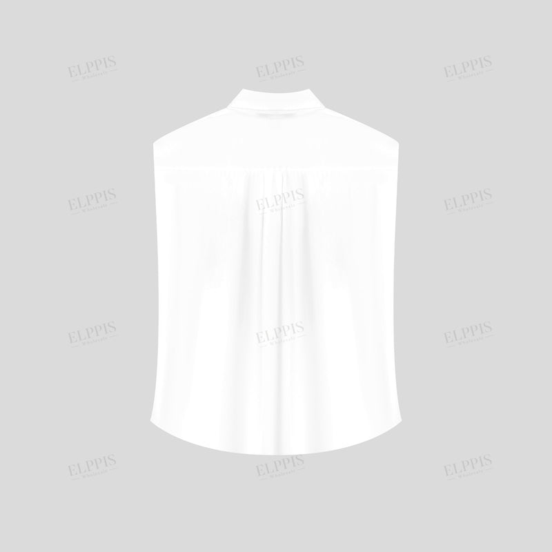 WZTA1099 Sequins Sleeveless Shirt
