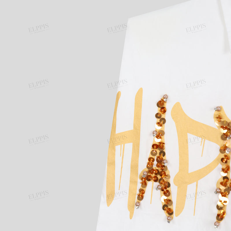 WZTA1099 Sequins Sleeveless Shirt
