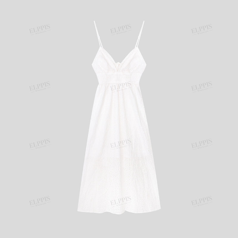 WZBA1029 Lace Camisole Long Dress