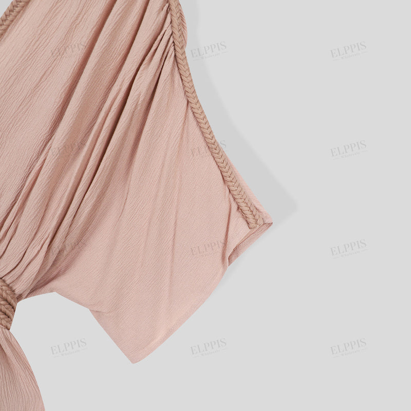 WZBA1068 Rope Rayon Maxi Dress