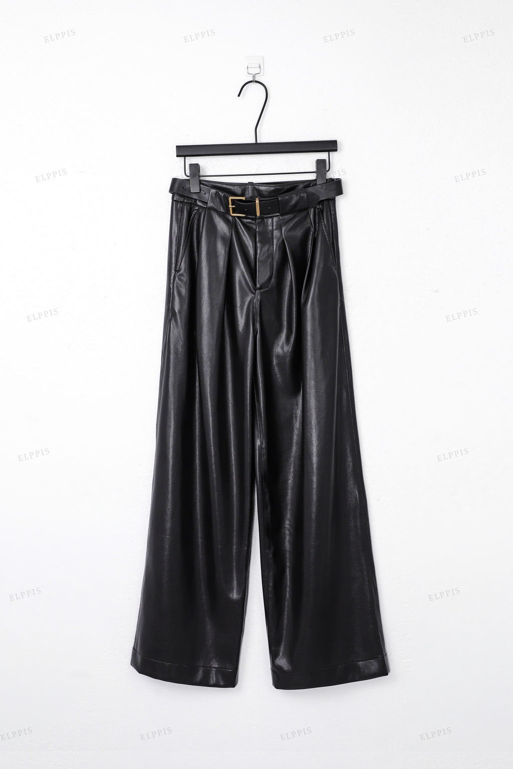 WFWP028 Vegan Leather Long Pants