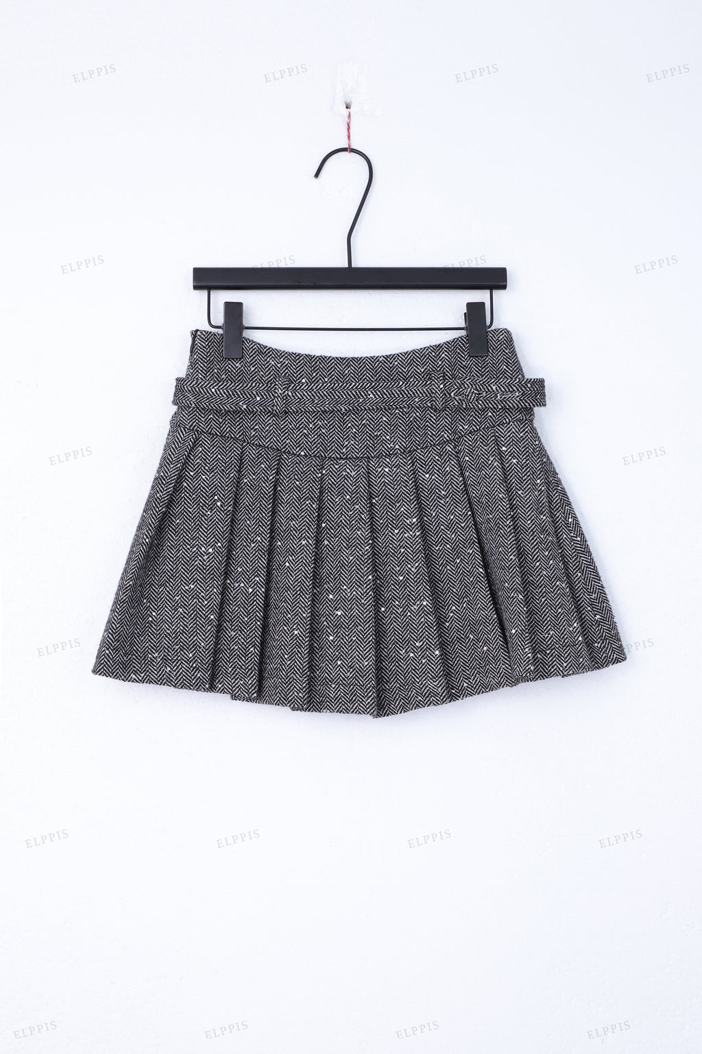 WFWQ043 Pleated Mini Skirt