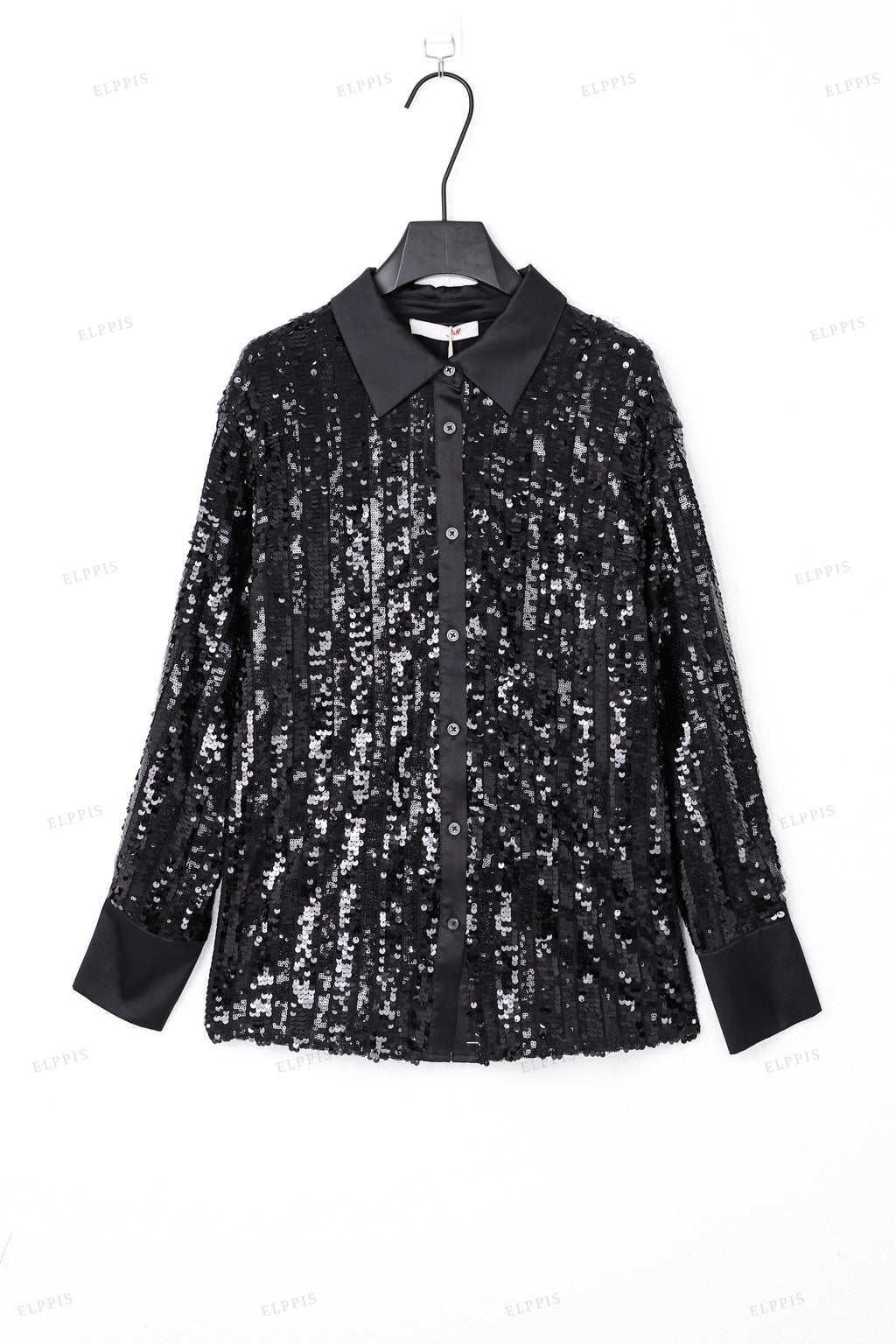 WFWT017 Sequins Long Shirt