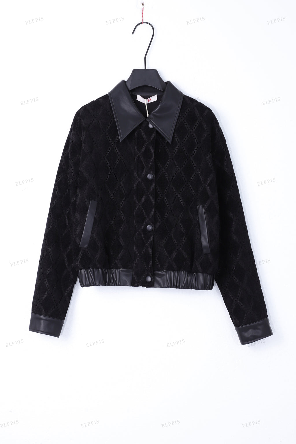 WFWT116 Two Tone Collared Jacket