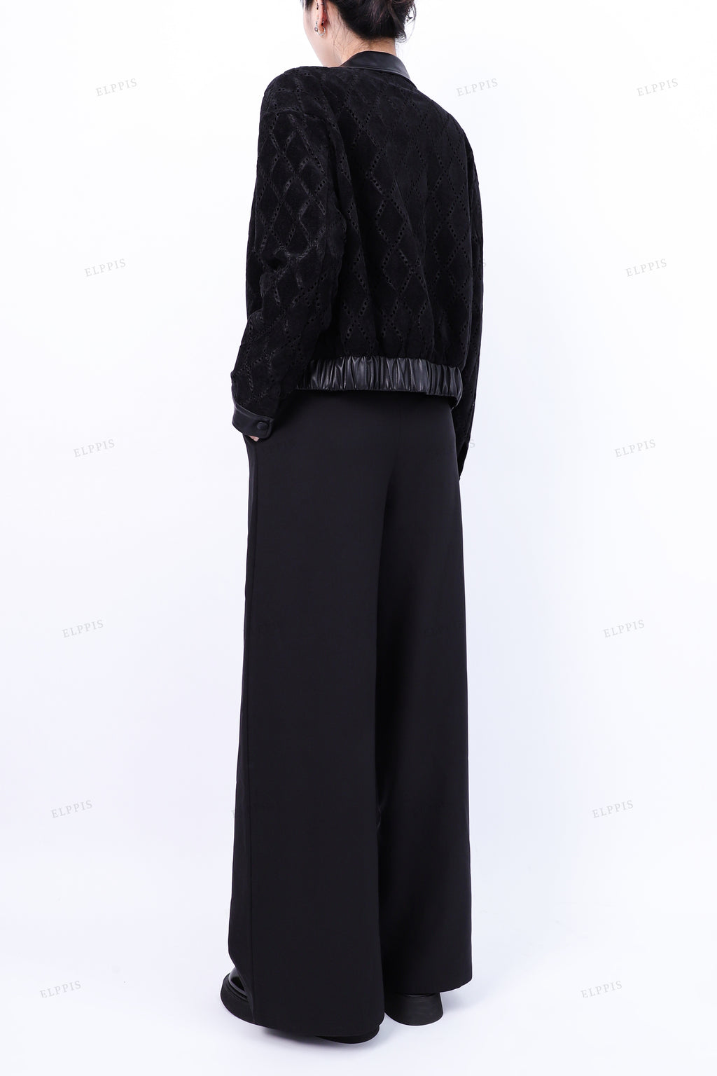 WFWT116 Two Tone Collared Jacket