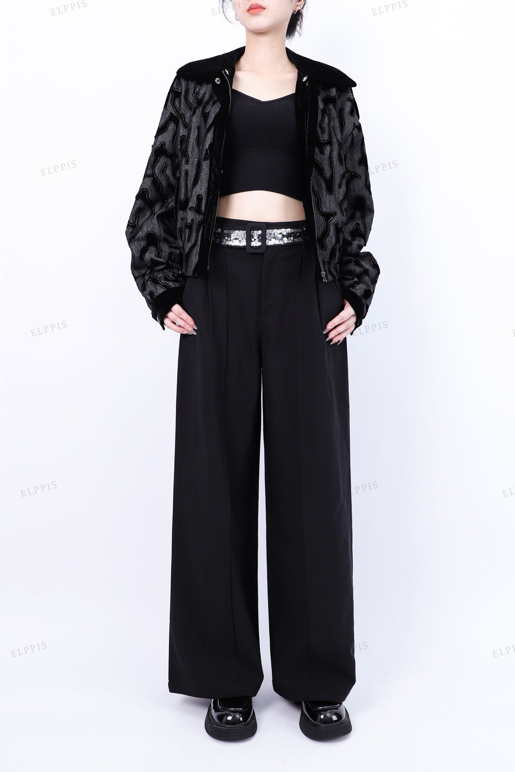 WFWT117 Two Tone Jacket Coat