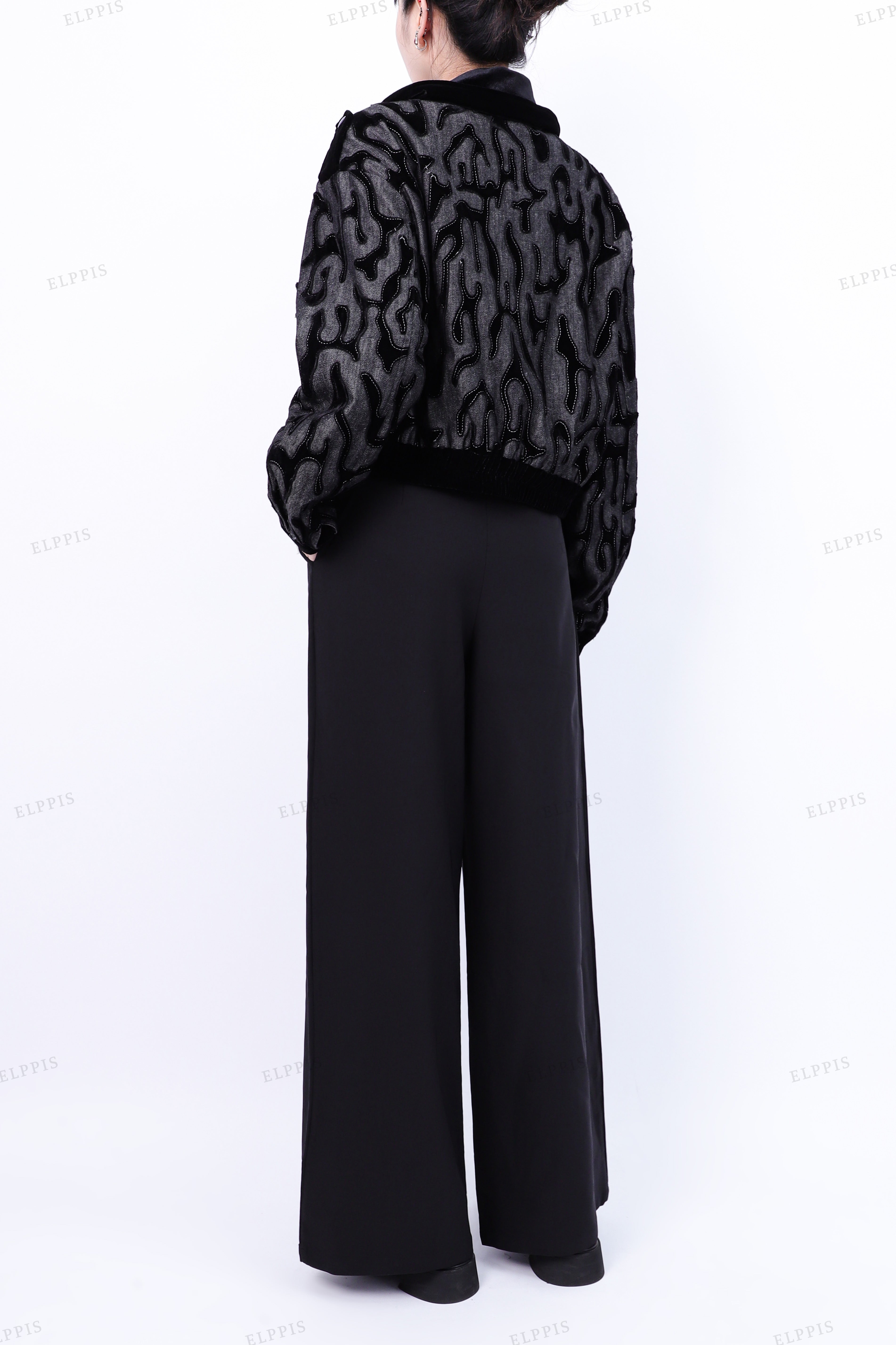 WFWT117 Two Tone Jacket Coat
