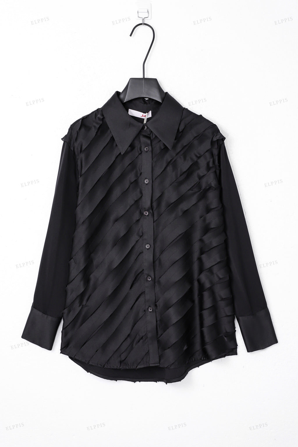 WFW012T Ruffle Blouse Shirt