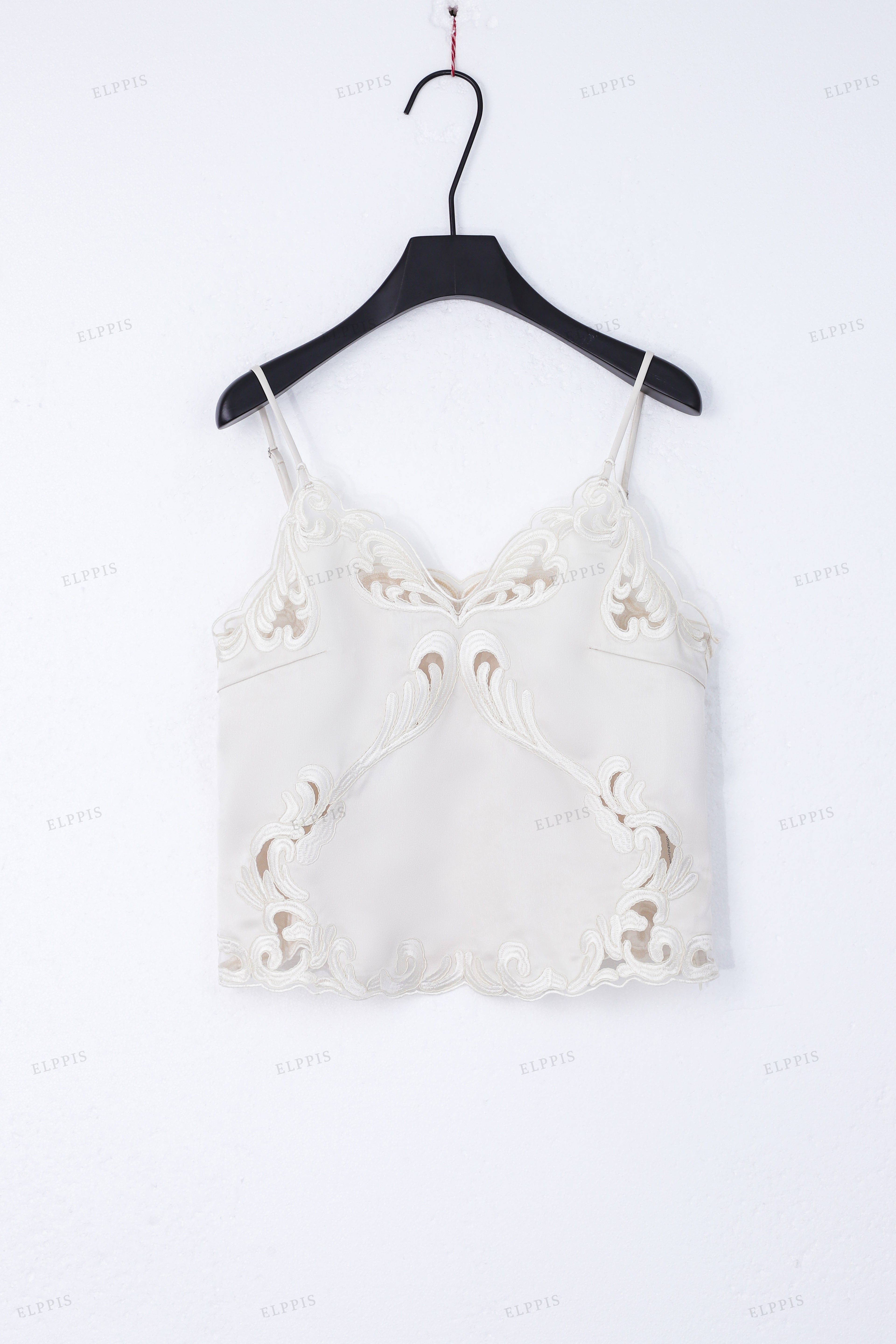 WFWT009 Lace Embroidery Cami Top